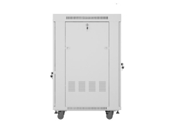 LANBERG 19 22U 600x800 freist. LCD Glastür (FlatPack) gr (Speditionsversand)