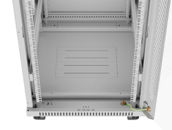 LANBERG 19 22U 600x800 freist. LCD Glastür (FlatPack) gr (Speditionsversand)