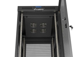 LANBERG 19 27U 600x800 freist. LCD perfor. Tür (FlatPack)sw (Speditionsversand)