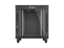LANBERG 19 15U 800x1000 freist. LCD Glastür...