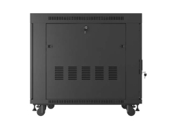 LANBERG 19 15U 800x1000 freist. LCD Glastür (FlatPack) sw (Speditionsversand)