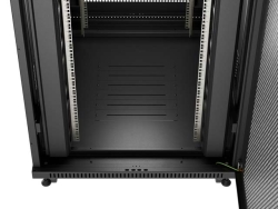LANBERG 19 22U 800x1000 freist. LCD perfor.Tür (FlatPack)sw (Speditionsversand)