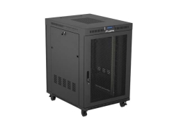 LANBERG 19 22U 800x1000 freist. LCD perfor.Tür (FlatPack)sw (Speditionsversand)