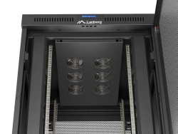 LANBERG 19 22U 800x1000 freist. LCD perfor.Tür (FlatPack)sw (Speditionsversand)