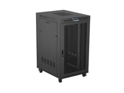 LANBERG 19 27U 800x1000 freist. LCD perfor.Tür (FlatPack)sw (Speditionsversand)