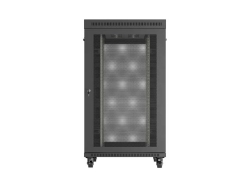 LANBERG 19 27U 800x1000 freist. LCD perfor.Tür (FlatPack)sw (Speditionsversand)