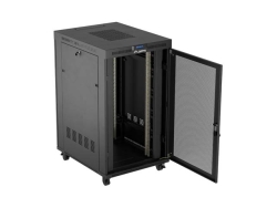 LANBERG 19 27U 800x1000 freist. LCD perfor.Tür (FlatPack)sw (Speditionsversand)