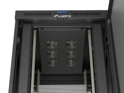 LANBERG 19 27U 800x1000 freist. LCD perfor.Tür (FlatPack)sw (Speditionsversand)