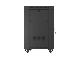LANBERG 19 22U 800x800 freist. LCD perfor. Tür (FlatPack)sw (Speditionsversand)
