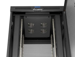 LANBERG 19 22U 800x800 freist. LCD perfor. Tür (FlatPack)sw (Speditionsversand)