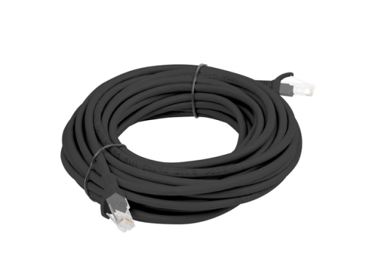 LANBERG Patchkabel CAT.5E UTP 5,0m Fluke Zertifikat schwarz