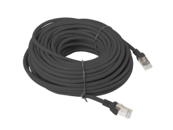 LANBERG Patchkabel CAT.5E UTP 20m Fluke Zertifikat schwarz
