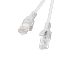 LANBERG Patchkabel CAT.5E UTP 20m Fluke Zertifikat grau