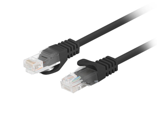 LANBERG Patchkabel CAT.6 UTP 0,25m Fluke Zertifikat sw