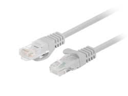 LANBERG Patchkabel CAT.6 UTP 0,25m Fluke Zertifikat gr