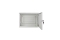 LANBERG 19 4U+3U 540x200 Wandgeh. Metalltür (montiert) gr