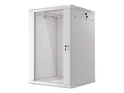 LANBERG 19 18U 600x600 Wandgehäuse Glastür V2 (FlatPack) gr