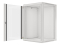 LANBERG 19 18U 600x600 Wandgehäuse Glastür V2 (FlatPack) gr