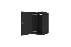 LANBERG 10 9U 280x310 Wandgehäuse Metalltür (FlatPack) sw
