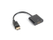 LANBERG Displayport (M)V1.2->HDMI(F) Kabel 0,1m schwarz