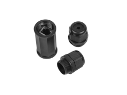 LANBERG Netzwerkadapter RJ45->RJ45 CAT.6 FTP IP67 Waterproof