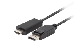 LANBERG Displayport (M)V1.1->HDMI(M) Kabel 1,8m schwarz