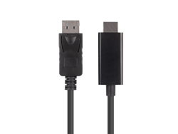 LANBERG Displayport (M)V1.1->HDMI(M) Kabel 1,8m schwarz