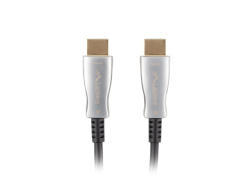 LANBERG HDMI M/M V2.0 Kabel 50m 4K optisch AOC schwarz