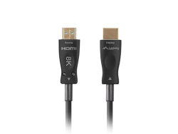 LANBERG HDMI M/M V2.1 Kabel 20m 8K optisch AOC schwarz
