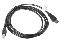 LANBERG USB-A(M)->USB-B(M) 2.0 Kabel 1,8m schwarz