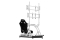 OPLITE Monitor Mount R8 (On Top Single Monitor) weiß retail