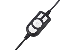 CONCEPTRONIC Headset Stereo USB-A/Mikro/Bedien./ANC 2.00m sw