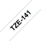 Original Brother DirectLabel schwarz auf Transparent Laminat (TZE-141)