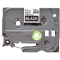 Original Brother DirectLabel weiss auf schwarz Laminat (TZE-335)