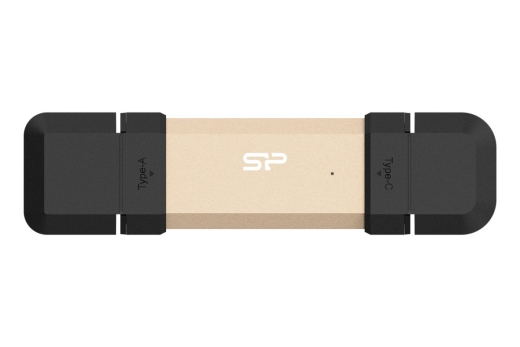 Silicon Power USB-Stick 250GB USB 3.2 Typ A+C DS72 Gold