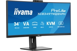 IIYAMA 86,4cm (34) XCB3497WQSNPH-B1 21:9 HDMI+DP+USB-C Webc
