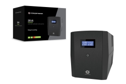 CONCEPTRONIC USV 1200VA/720W/4xUK/HID USB/RJ45in/Out/AVR sw