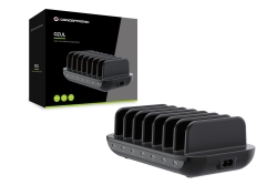 CONCEPTRONIC Ladegerät 7Port 7xUSB-C Multi 160WPD3.0 sw