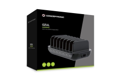 CONCEPTRONIC Ladegerät 7Port 7xUSB-C Multi 160WPD3.0 sw