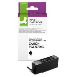 Alternativ Q-Connect Tintenpatrone schwarz pigmentiert...