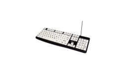 Geemarc Tastatur mit großen Tasten (w) + großer Schrift (sw)