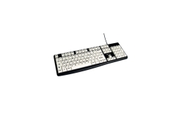 Geemarc Tastatur mit großen Tasten (w) + großer Schrift (sw)