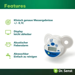 Dr. Senst Schnuller Fieberthermometer DMT-455