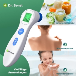 Dr. Senst Infrarot Stirn Fieberthermometer DET-306