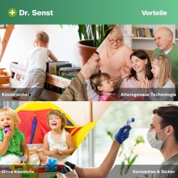 Dr. Senst Infrarot Stirn Fieberthermometer DET-306