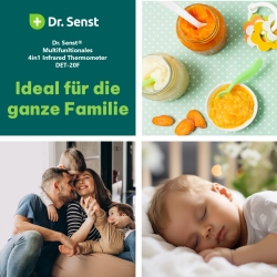 Dr. Senst Infrarot Ohr-/Stirn- Fieberthermometer DET-20F