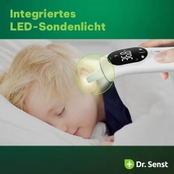 Dr. Senst Infrarot Ohr-/Stirn- Fieberthermometer DET-20F