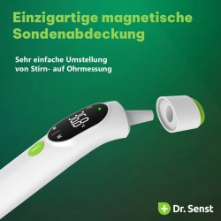 Dr. Senst Infrarot Ohr-/Stirn- Fieberthermometer DET-20F