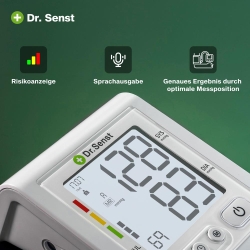 Dr. Senst Blutdruck-Messgerät Oberarm BP118A