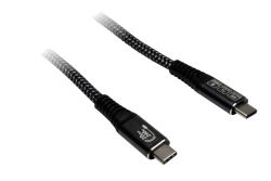 Inter-Tech Kabel AC USB-C 3.2 Gen 2x2, 240W - 1,5m